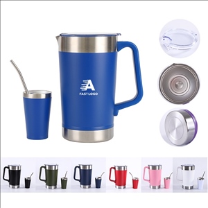 64oz Yerba Mate Cup Tumbler with Handle